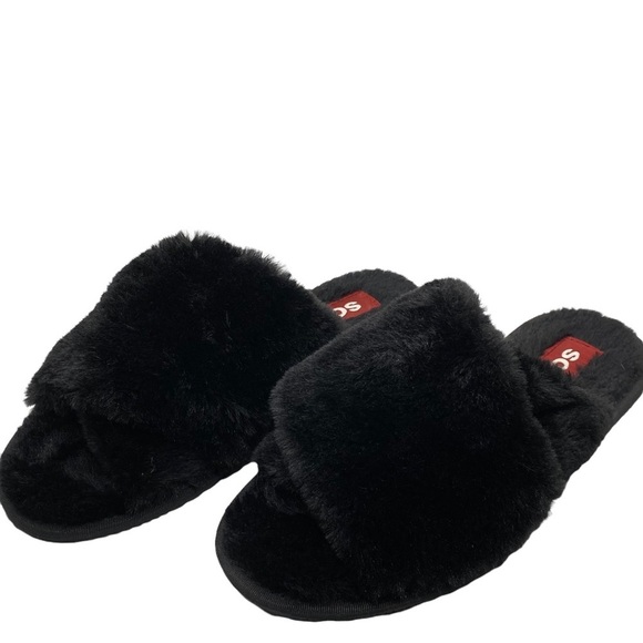 Sorel Go Mail Run Black Slide Slippers - Picture 2 of 10